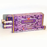 Благовония "Фиалка violet" HEM HEXA шестигранники