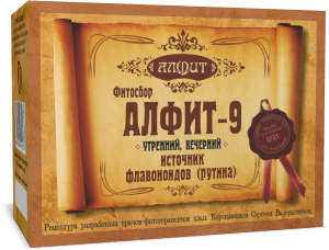 Фитосбор Алфит №09 мастопатийный, 30 пак