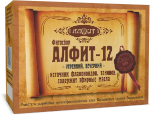 Фитосбор Алфит №12 сердечный, 30 пак
