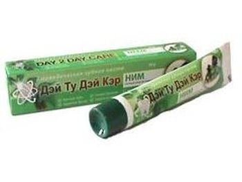 Индийская зубная паста Day 2 Day противовоспалительная "Ним", 50 гр