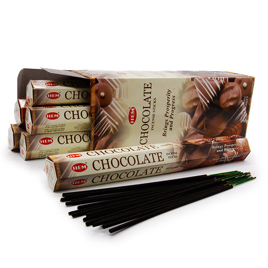 Благовония "Шоколад Chokolate" HEM HEXA шестигранники