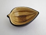 Пиала чайная арбуз коричневая, 11 см