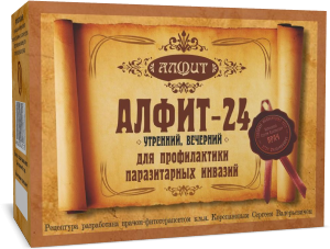 Фитосбор Алфит №24 противопаразитарный, 30 пак